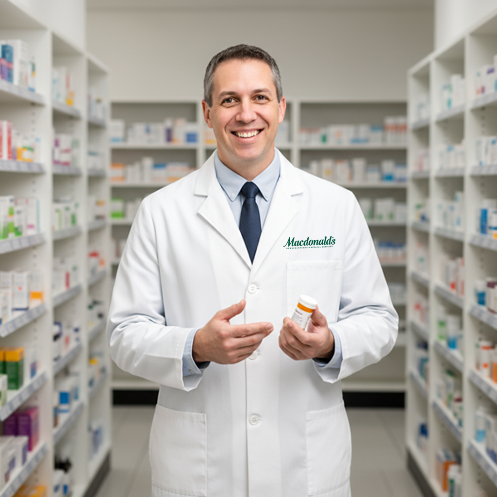 Prescription Refill Pharmacist Bag