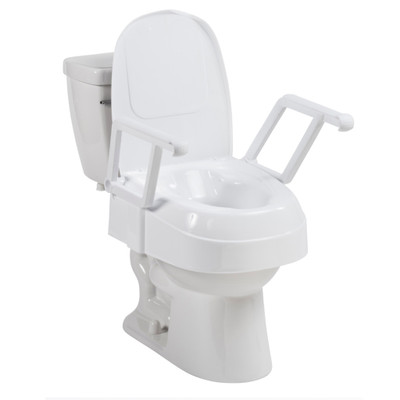 Raised Toilet Seat w/ arms  2-6"