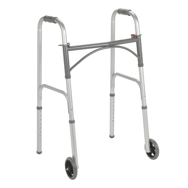 Drive Junior Aluminum Folding Walker with wheels