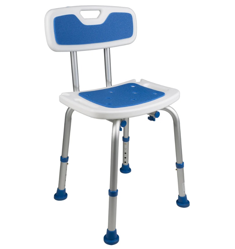 PCP Foam Padded Bath Seat with Backrest 