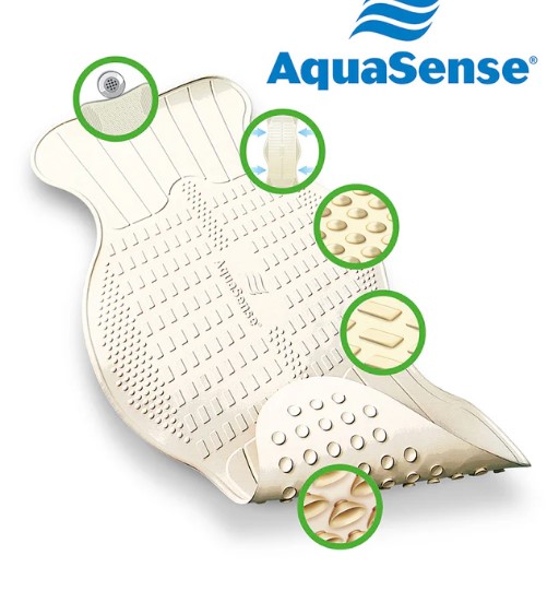 Aquasense Bath Mat 31.5"X15.75" 