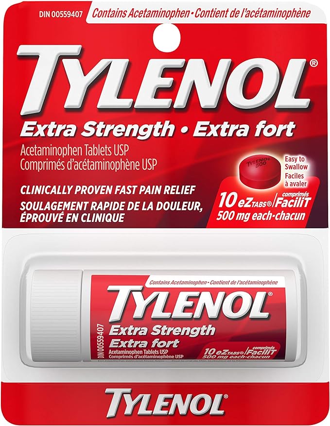 Tylenol Extra Strength 500mg (10 capsules)